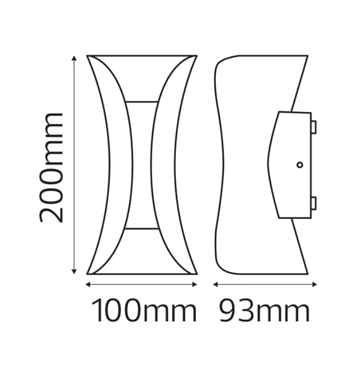 Фото 2 Світлодіодний світильник садово-парковий MARVEL-10 чорний HOROZ 076-052-0010-010