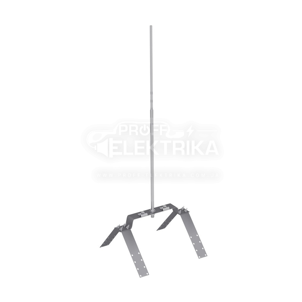Фото Молниеприемник на угловой гребень крыши 2 м (Ni/Al) M14/22, 414223