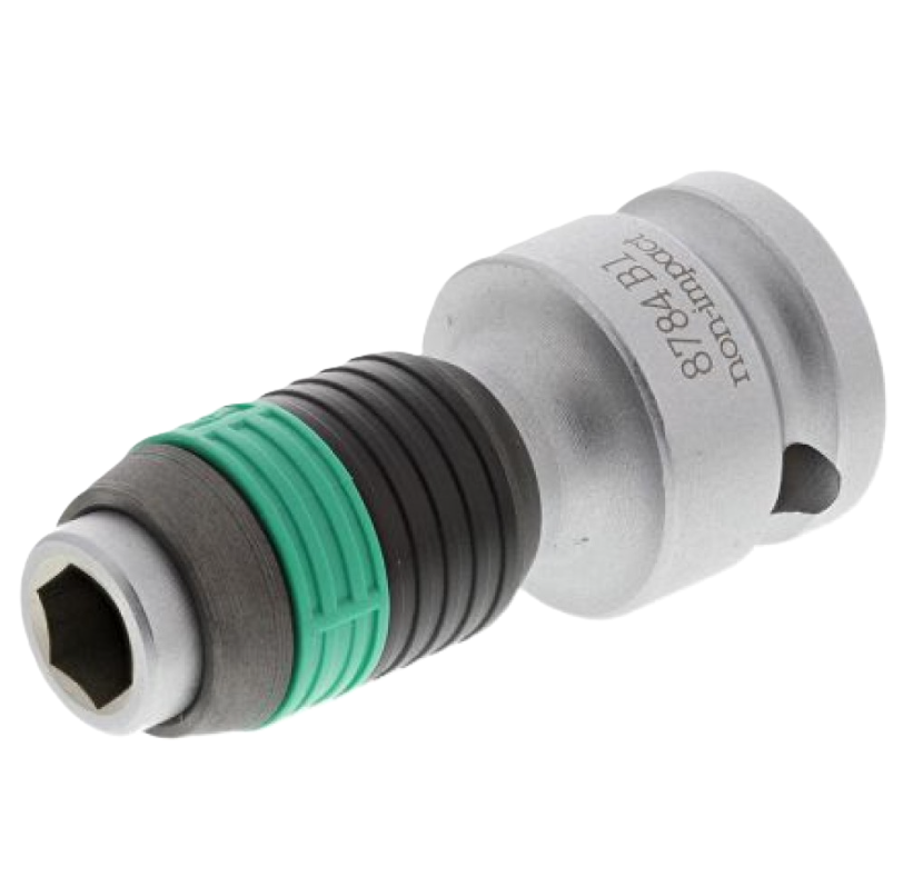 Фото 2 Перехідник-адаптер WERA Zyklop 8784 В1 квадрат 3/8 біта HEX1/4 05003590001