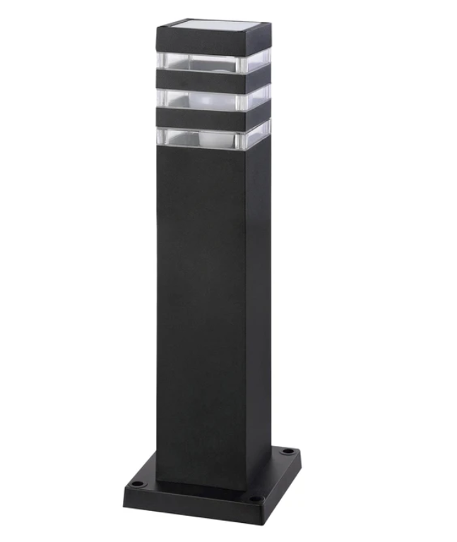 Фото Світильник садово-парковий PALMERA/S3 Е27 чорний HOROZ ELECTRIC 075-017-0003-010