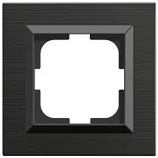 Фото Рамка 1 пост Антрацит QUANTUM