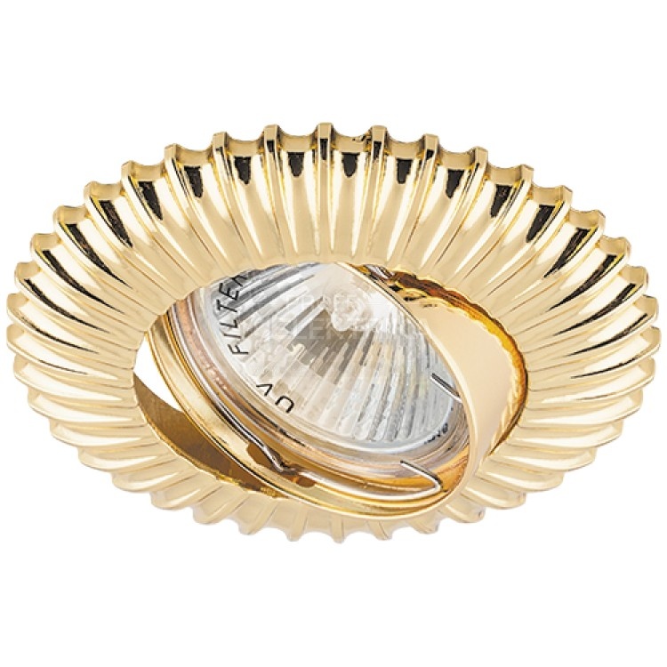 Фото Встроенный светильник Feron DL6213 под лампу золото