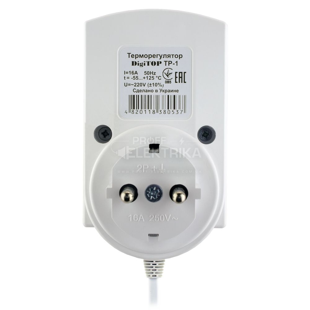 Фото 3 Терморегулятор цифровой одноканальный ТР-1 DigiTOP