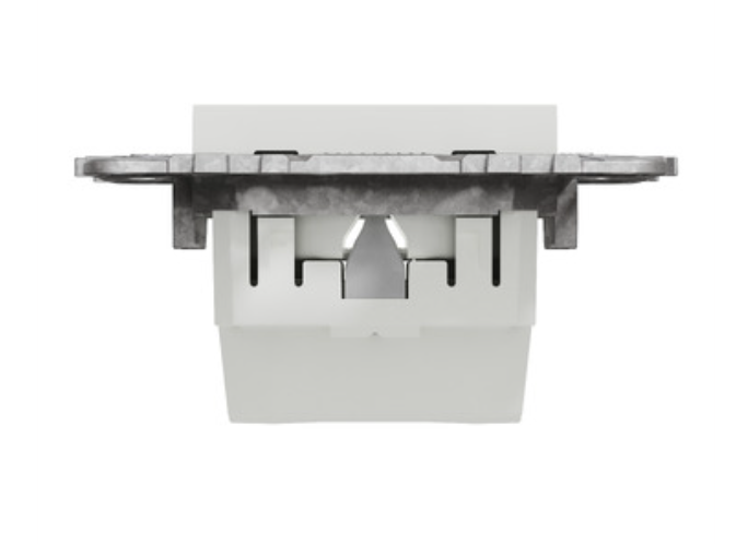 Фото 4 Розетка із заземленням без шторок біла гвинтовий затискач UNICA NEW Schneider Electric