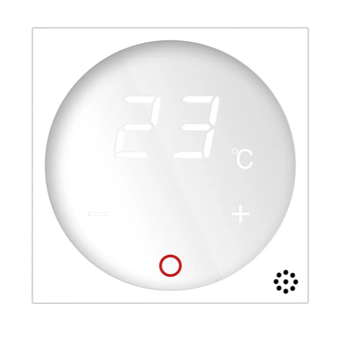 Фото 2 Механізм терморегулятор із зовнішнім датчиком температури для теплої підлоги білий Livolo