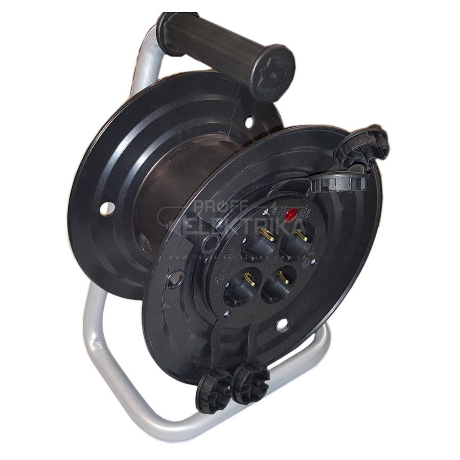 Фото Катушка с предохранителем для удлинителя 4 гнезда (под 50м) BEMIS