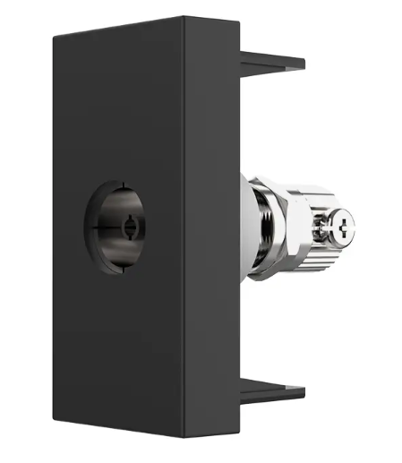 Фото Механізм розетка телевізійна чорний Livolo