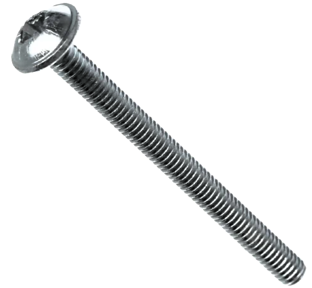 Фото Винт с полукруглой головкой с пресс-шайбой 6*12