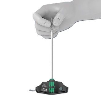 Фото 2 Набор отверток TORX с поперечной ручкой 467/7 TORX HF Set 1 с фиксирующей функцией 05023452001