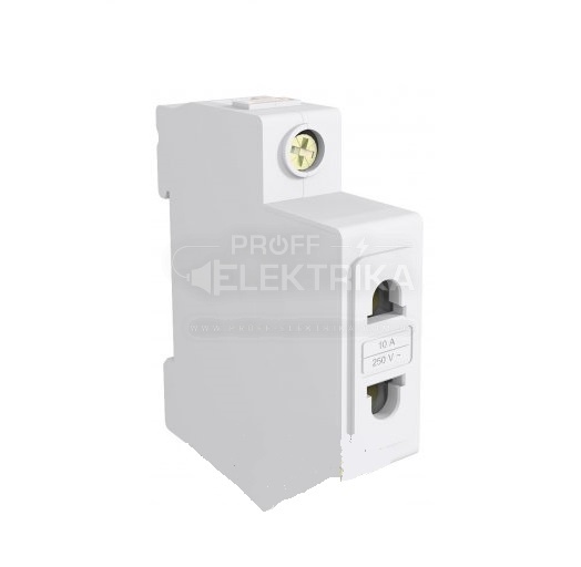 Фото розетка монтажна РМ-1 ДИН рейка 10A 230В (шт.) ELECTRO