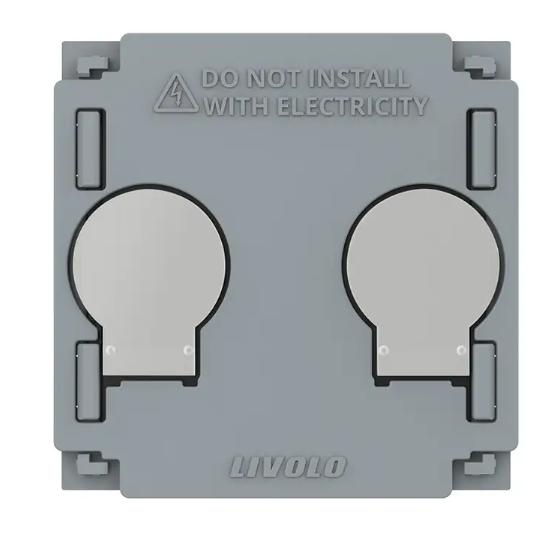 Фото 2 Механизм сенсорный выключатель 2 сенсора для роллет электрокарнизов ворот Livolo