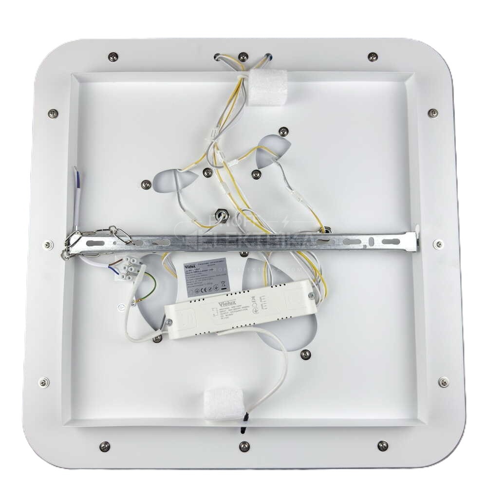 Фото 3 Світильник LED smart OREO пульт 120W 3000-6000K IP20 білий квадрат Violux 220405