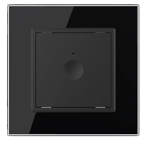 Фото Сенсорный выключатель Sense 1 сенсор чорний Livolo