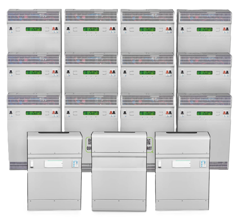 Фото Трехфазный стабилизатор напряжения Quant-168 (12х14) інверторний, потужність 168 кВт