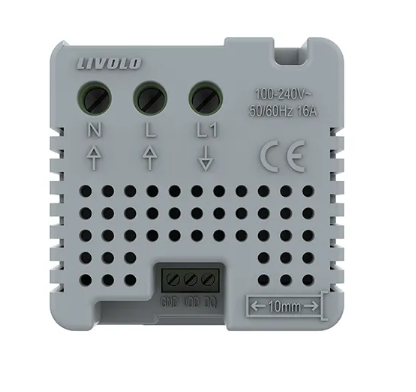 Фото 4 Механизм умный программируемый терморегулятор для теплого пола белый Livolo