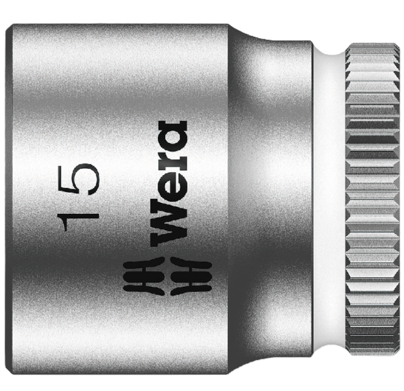 Фото Торцева головка WERA Zyklop 1/4" 8790 HMA 05003499001 15.0x23.0 мм