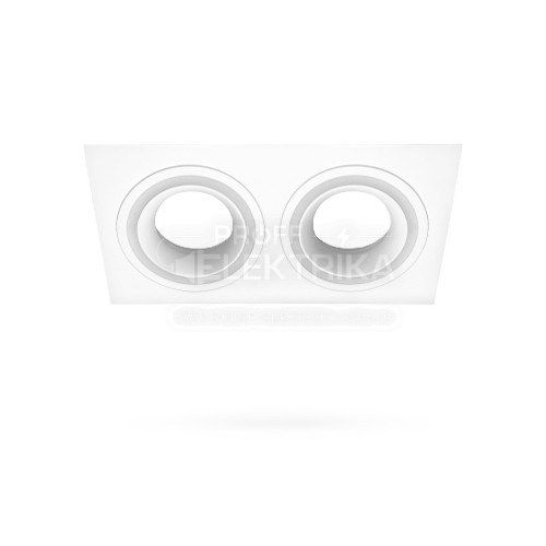 Фото 2 Вбудований світильник Feron DL6142 під лампу білий