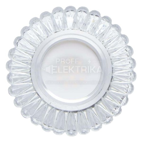 Фото 2 Вбудований світильник Feron 7301 під лампу з прозорим підсвічуванням