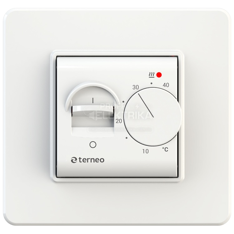 Фото Терморегулятор terneo mex белый