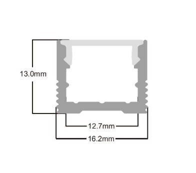 Фото 2 Профиль LP-SL347 3м + рассеиватель матовый LP-SL347