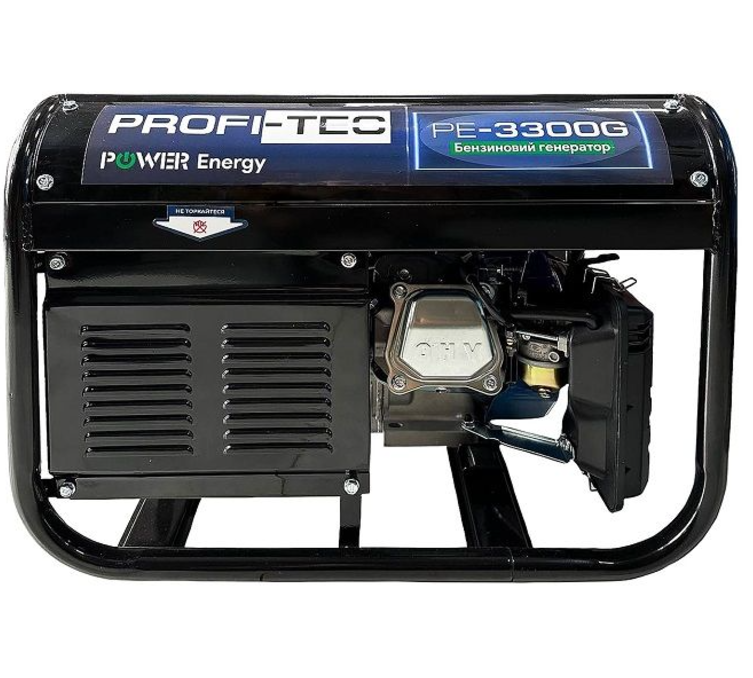 Фото 2 Генератор бензиновый PROFI-TEC PE-3300G 100% медь