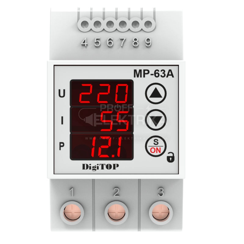 Фото 2 Багатофункціональне реле МР-63А DigiTOP