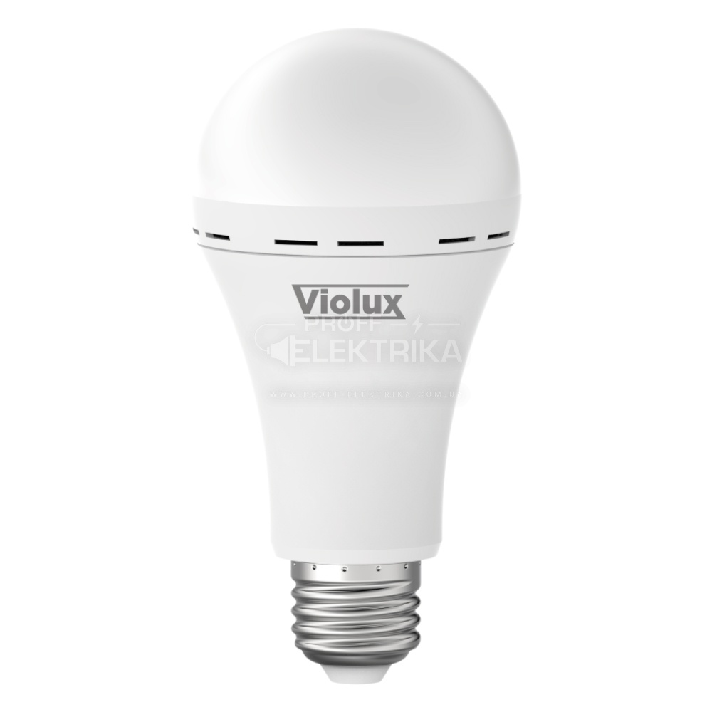 Фото Лампа аккумуляторная LED BASIS A70 10W E27 4000K Violux 827100