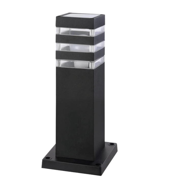 Фото Світильник садово-парковий PALMERA/S2 Е27 чорний HOROZ ELECTRIC 075-017-0002-010