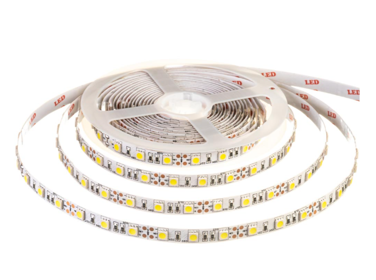 Фото Світлодіодна стрічка LED 60Lm IP33 smd5050 12V White MOTOKO