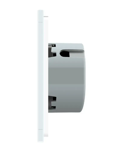 Фото 3 Сенсорный выключатель 6 сенсоров 2-2-2 белое стекло Livolo