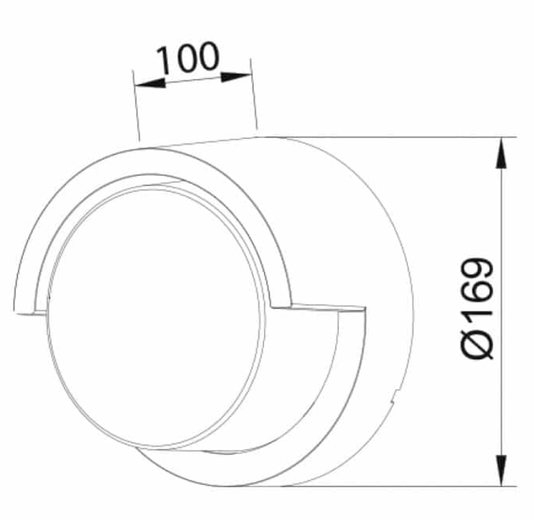 Фото 2 Світильник садово-парковий SUGA-12/RC 12W 4200 K HOROZ 076-019-0012-010