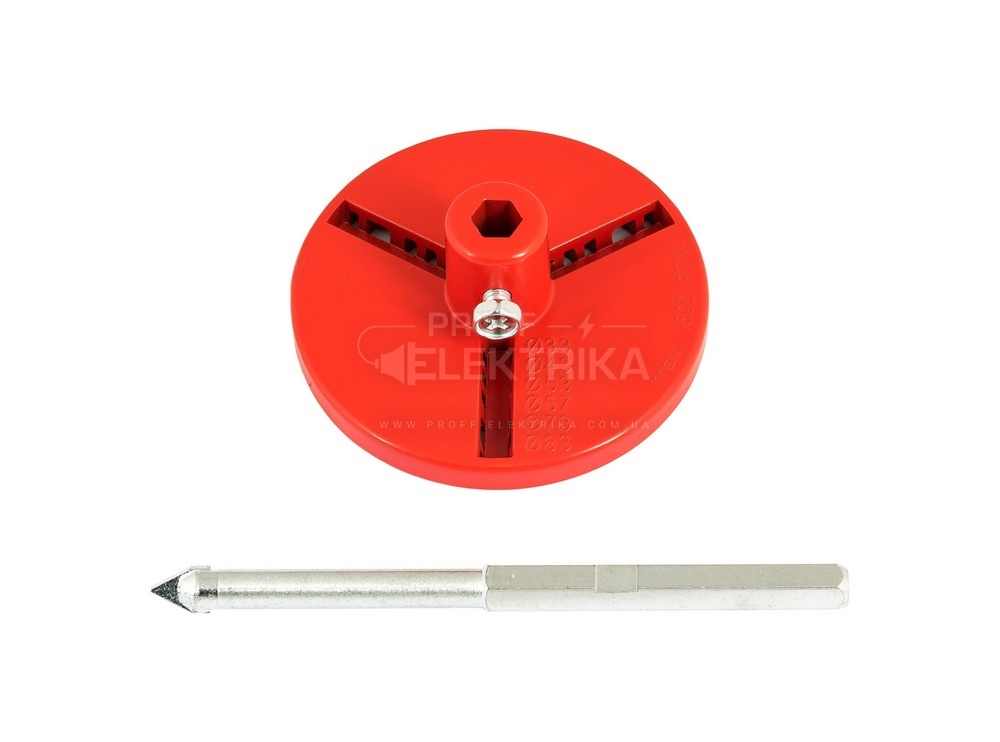 Фото 2 Платформа для сверла корончатого 33-83 мм со сверлом GRANITE