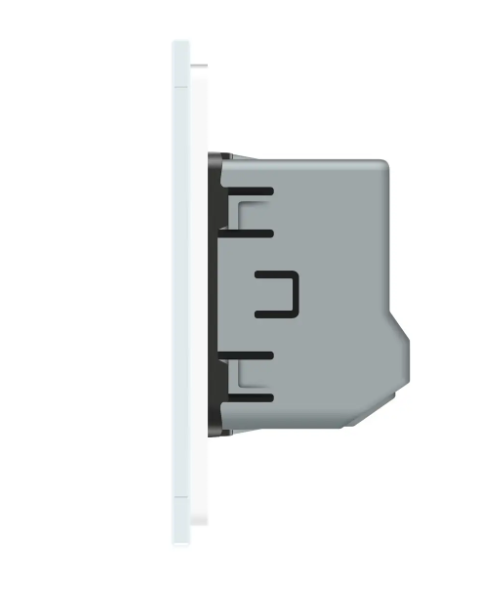 Фото 3 Розумний сенсорний димер біле скло Livolo