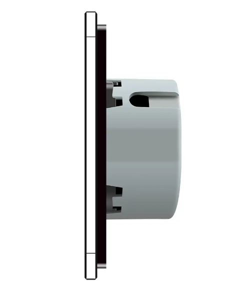 Фото 2 Розумний сенсорний ZigBee вимикач 1 сенсор чорне скло Livolo