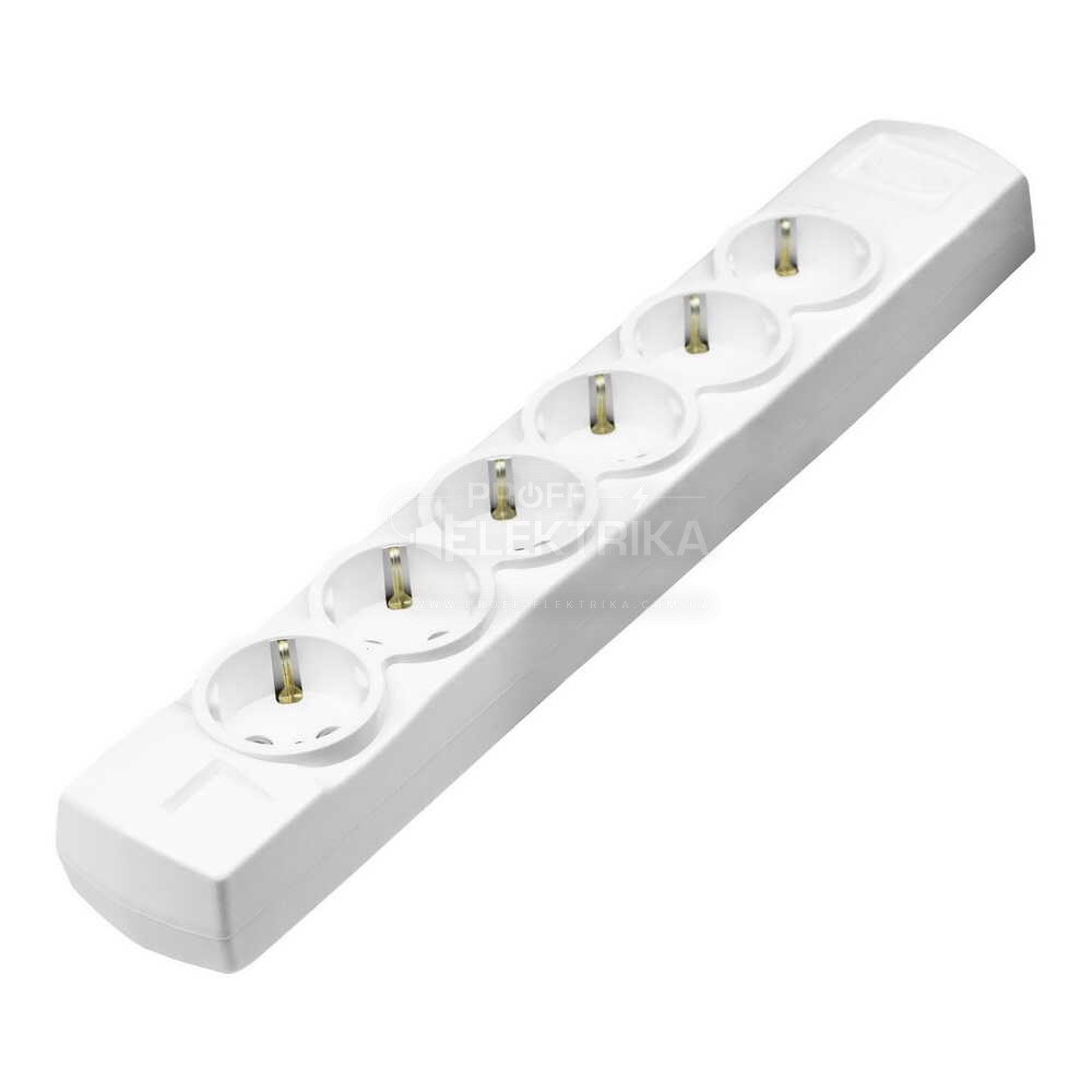 Фото Колодка Violux 6 гнезд c заземлением 910220