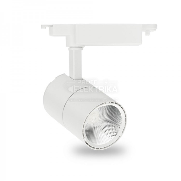 Фото Светильник трековый COB LED 30W 4000К IP40 Белый FERON