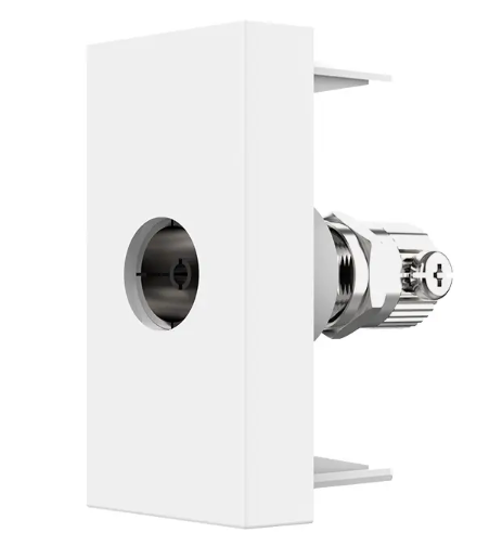 Фото Механизм розетка телевизионная белый Livolo