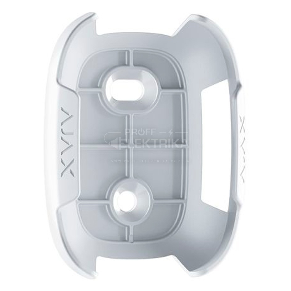 Фото 2 Держатель для фиксации Ajax Button или DoubleButton на поверхностях белый