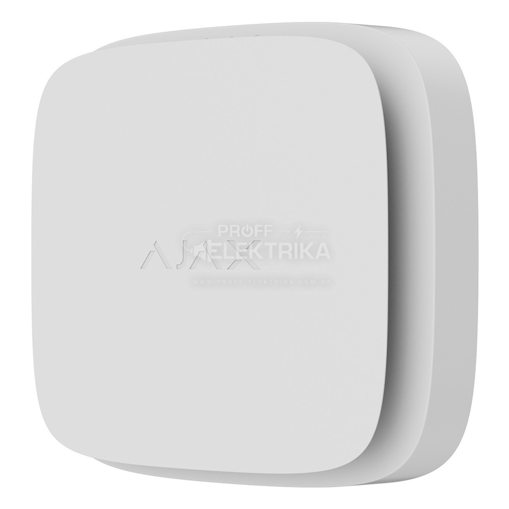 Фото 3 Беспроводной датчик дыма, температуры и угарного газа Ajax FireProtect 2 SB (Heat/Smoke/CO) белый