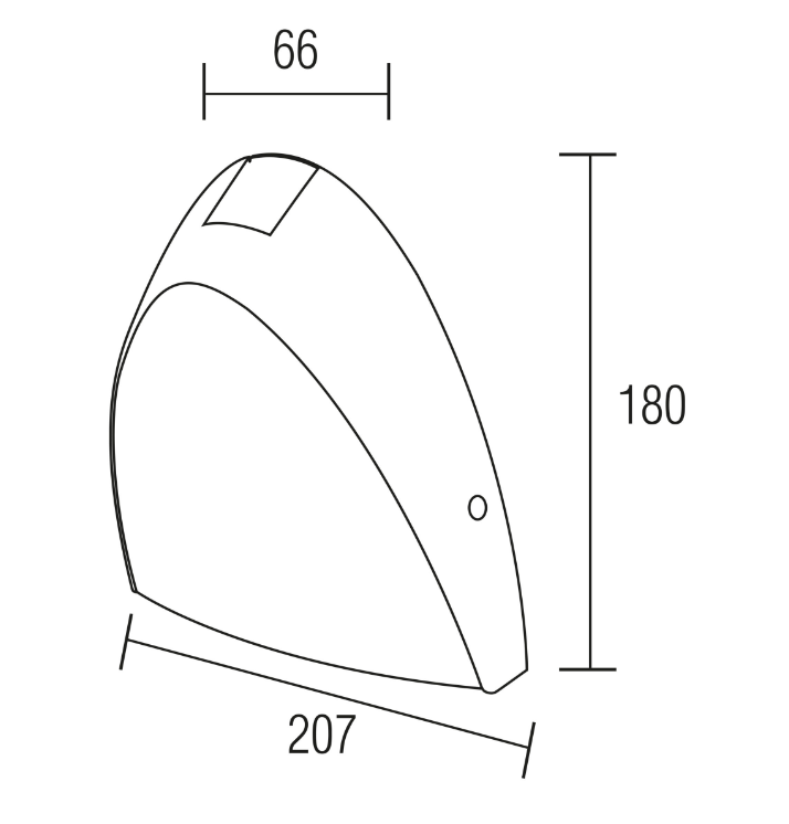 Фото 2 Светильник садово-парковый SEGMENT 24W 4200 K черный HOROZ 076-059-0024-010