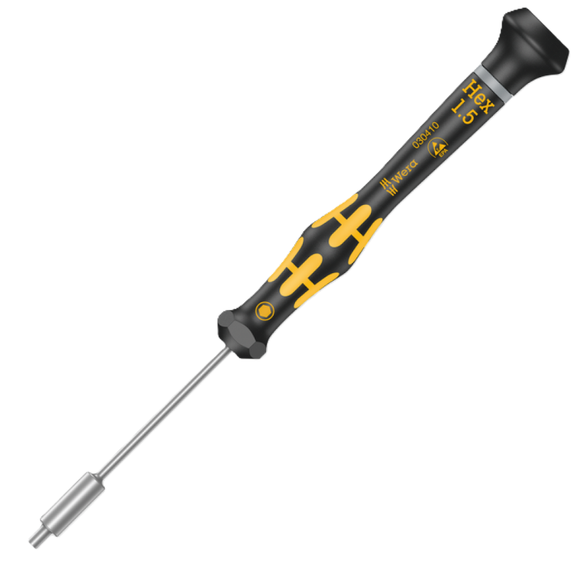 Фото Торцевая отвертка 1569 ESD Kraftform Micro 2,0x60 мм 05030412001