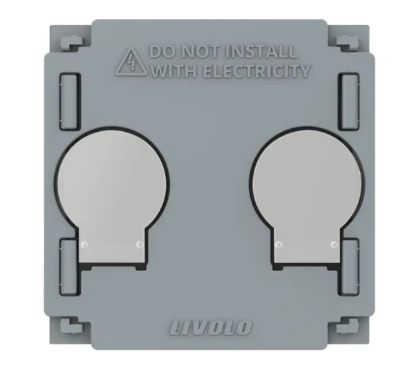Фото 2 Механизм сенсорная кнопка 2 сенсора 12/24 вольт Livolo