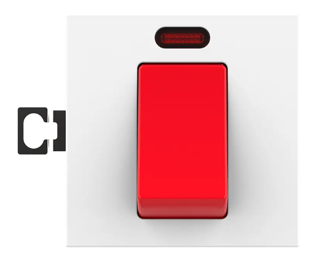 Фото 3 Механизм мастер выключатель 20 ампер белый Livolo