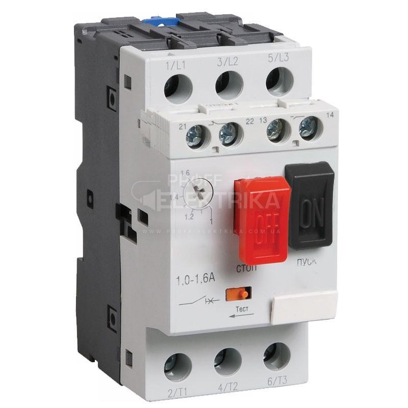 Фото Автоматический выключатель защиты двигателя АЗД 1-80 3P 6А-10А 380В ELECTRO