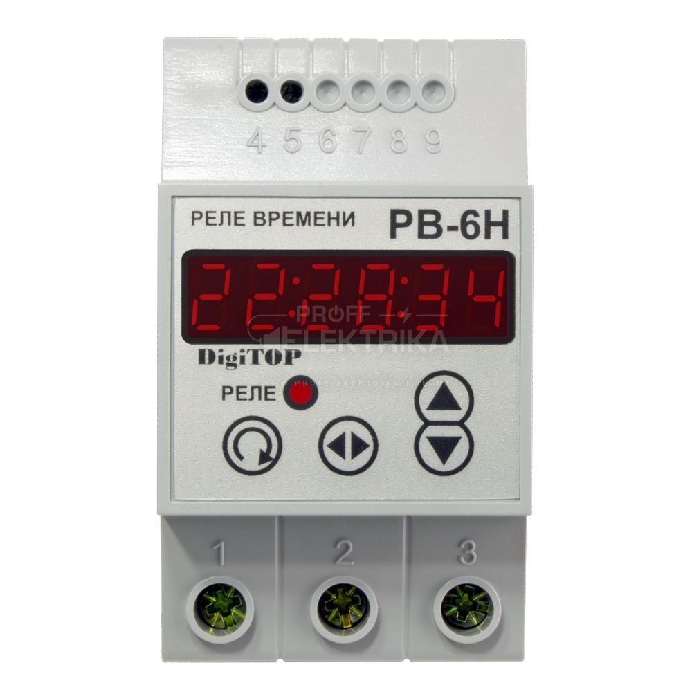 Фото 2 Тижневе реле часу РВ-6Н DigiTOP