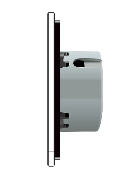 Фото 3 Безконтактний вимикач 1 сенсор чорне скло Livolo