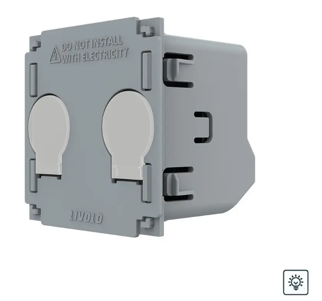 Фото Механизм сенсорный димер 2 сенсора Livolo