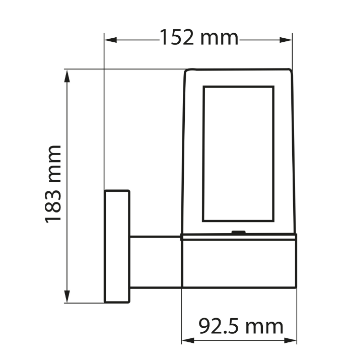 Фото 2 Светильник садово-парковый CINAR-3 Е27 черный HOROZ 400-010-136