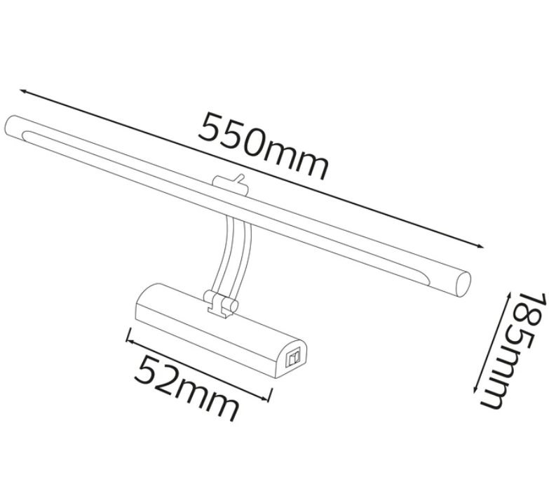 Фото 2 Светодиодная подсветка зеркал-картин ANKA-12 HOROZ