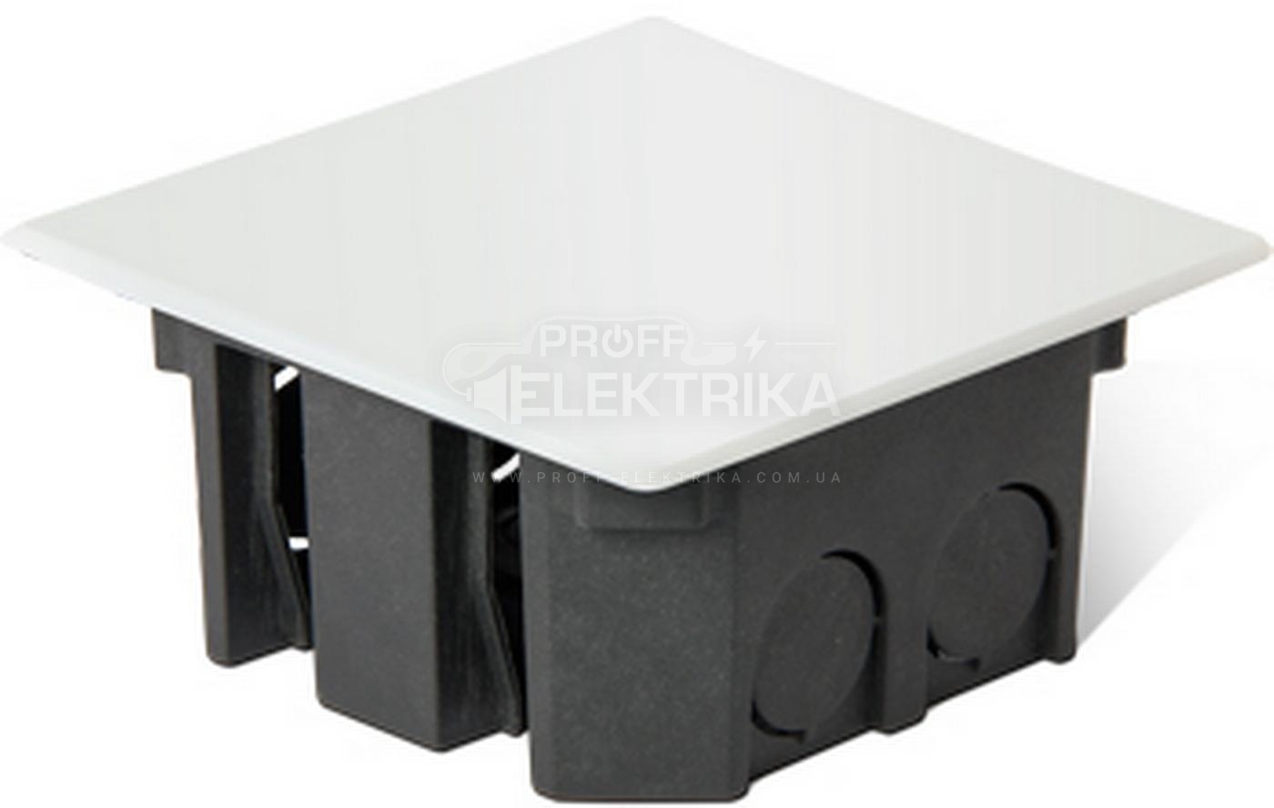 Фото Коробка розподільча бетон-цегла квадратна 100*100*45 E-NEXT